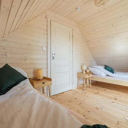 Dom wakacyjny Natura - Całoroczne Drewniane *