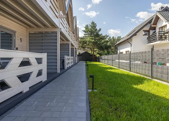 بيت للعطل Natura - Caloroczne Drewniane, Rowery, Hulajnogi, E-foil, Balie Z Hydromasazem, Sprzet Do Polawiania Bursztynu يانتار