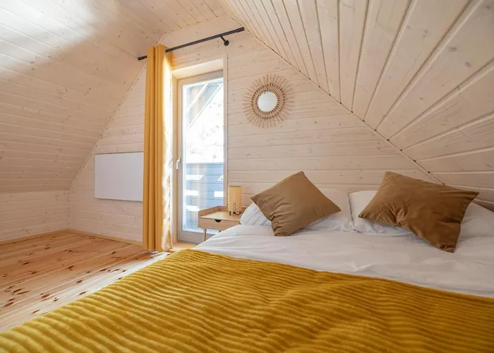 Дом отдыха Natura - Caloroczne Drewniane, Rowery, Hulajnogi, E-foil, Balie Z Hydromasazem, Sprzet Do Polawiania Bursztynu