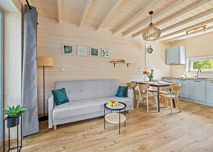 بيت للعطل Natura - Caloroczne Drewniane, Rowery, Hulajnogi, E-foil, Balie Z Hydromasazem, Sprzet Do Polawiania Bursztynu