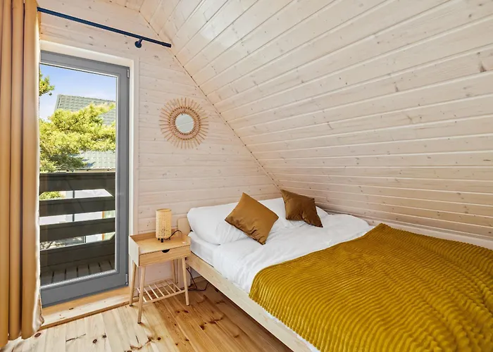 بيت للعطل Natura - Caloroczne Drewniane, Rowery, Hulajnogi, E-foil, Balie Z Hydromasazem, Sprzet Do Polawiania Bursztynu يانتار